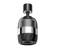 CashMuch Filtro per rubinetto da cucina, riutilizzabile, rete in acciaio inox 316, flusso regolabile, aeratore rotante paraspruzzi per uso domestico