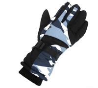 CashMuch Guanti termici unisex, impermeabili, compatibili con touch screen, foderati in pile, per sport invernali, sci, snowboard, ciclismo, escursionismo, arrampicata, camminata, attività all'aperto