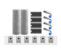 CashMuch Kit di accessori per aspirapolvere robot Ecovacs per Deebot X9 Pro per OMNI, X11 Pro per OMNI e T80s per OMNI - Include 6 sacchetti per la polvere, 2 rulli mocio, 4 filtri HEPA e 4 spazzole