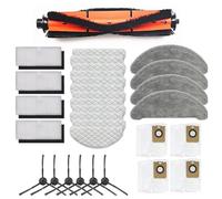 CashMuch Kit di accessori per la pulizia Uum con filtri a spazzola a rullo laterale, panni e sacchetti per la polvere, compatibile con modelli Imou L11-A L11