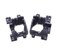 CashMuch Kit di staffe per fendinebbia anteriore compatibile con Ram 2500 3500 2019-2024 - Confezione da 2, sostituzione diretta per codice articolo 68449383Aa, Plastic Co