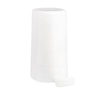 CashMuch Lkproof Portasapone Inder con manico, supporto solido da parete per cucina, bagno, palestra e campeggio, realizzato in ABS resistente Ic, bianco