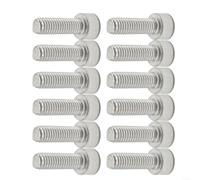 CashMuch M5 x 20 per TORX per T25 Set di viti 12 pezzi per motoseghe Oleo-Mac decespugliatori, soffiatori, tagliasiepi, tagliasiepi, coclee a disco, ricambio per FS55, FS110, FS130, FS160, FS180