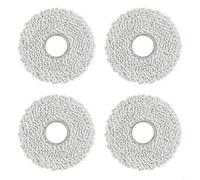 CashMuch Panno in microfibra per Ecovacs per Deebot per T30C per Omni per T30 Pro T50 Max Series, panni di ricambio in ciniglia e spugna per robot aspirapolvere, pulizia efficiente a umido (4 pezzi)