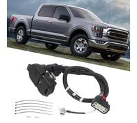 CashMuch Per Ford F-150 2009 - 2014 rimorchio rimorchio cablaggio con 7 pin e connettore a 4 pin, kit di ricambio diretto 9L3Z-15A416-A