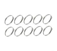 CashMuch Per il corredo del morsetto dello stivale del giunto CV dell'acciaio inossidabile, 10Pcs per i giunti dell'asse dell'albero di trasmissione, spessore di 0.58mm