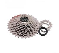 CashMuch Pignone per bicicletta da strada, per Tiagra CS-HG500, ruota libera a 8/9/10 velocità, cambio liscio, in acciaio, per montagna e strada, argento 11-25T (10)