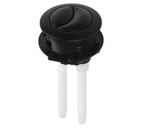 CashMuch Pulsante doppio scarico WC 35-38 mm pulsante serbatoio acqua bagno doppio controllo kit di installazione risparmio idrico per Closestool cisterna sostituzione (1 pz)