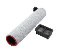 CashMuch Reacement Filtro e spazzola a rullo per H12 Pro Wet & Dry Cordless Uum Clner, set da 2 con fibra Er e filtro Hepa, cattura il 99,97% di polvere, peli di animali domestici,