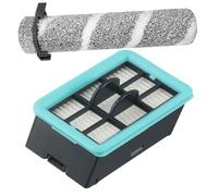 CashMuch Reacement Spazzola a rullo e filtro per lavapavimenti Bissell modelli 4157, 4111A, 4109, 4088 - Filtro riutilizzabile lavabile e set di accessori Sy Install Er