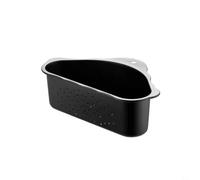 CashMuch Scolapasta triangolare in acciaio inox 304 per lavello da cucina, scolapiatti ad angolo, multi funzionale, supporto per spugna per frutta e verdura (B)