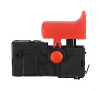 CashMuch Sostituzione regolatore di velocità interruttore di controllo per Bosch Trapani Gbm13Re/Gbm10Re/Gbm350Re/Tbm3400/Tbm1000/Tbm3500, plastica nero+rosso