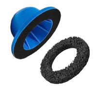 CashMuch Spazzola per la pulizia della smerigliatrice del mozzo della ruota da 150 mm con tazza di macinazione per mozzi delle ruote dell'auto, disco in carburo di silicio, velocità massima 1500 giri