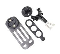 CashMuch Staffa di supporto per computer da bici in fibra di carbonio per manubrio DEDA e TOSEEK, compatibile con Garmin Base, Mckin, Walker, Blackbird