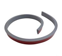 CashMuch Striscia per rampicante a vuoto robot, rampa flessibile in silicone per transizioni di porte, barriera di ritenzione idrica autoadesiva (grigio)