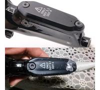 CashMuch Tappo Serbatoio Freno per SRAM Guide/Code - Coperchio Alluminio CNC, Protezione Sigillata, 30x30x10mm