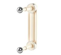 CashMuch Thes K, appendiabiti telescopico a doppia ventosa, regolabile, senza fori, da parete, organizer per bagno, cucina e confezione da 2, rosso