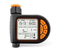CashMuch Timer dell'acqua con ritardo della pioggia, regolatore automatico per irrigatore per tubo da giardino, sistema di irrigazione digitale impermeabile programmabile