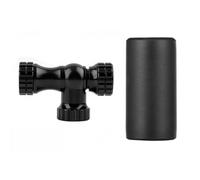 CashMuch Valvola di gonfiaggio rapida per bicicletta, valvola M & F, testa di gonfiaggio in lega di alluminio