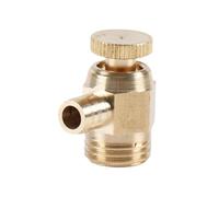 CashMuch Valvola di scarico pneumatica d'ottone maschio G1/4 per il gas Hters, parte di Reacement della valvola di Relse dell'aria