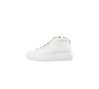 Ca'Shott A/S Casida-Stivali in Pelle con Pizzo vegetale, Scarpe da Ginnastica Donna, Bianco, 40 EU