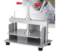 Cashwise Macchina pressa per legatoria, A4/A3 Macchina Piana della pressa della Carta, Libro Manuale Che appiattisce la Macchina di Taglio, Macchina della pressa della Carta del Doppio bilanciere,A4