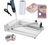 Cashwise Macchina termoretraibile, Macchina sigillatrice per imballaggio Manuale 2 in 1 con Pistola Termica, sigillatrice termoretraibile da 572 a 968 ℉, Compatibile con Film PP, PE, PVC e POF 30cm