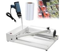 Cashwise Macchina termoretraibile, sigillatrice termoretraibile con Pistola Termica, Macchina termoretraibile 572-968 ℉, sigillatrice termoretraibile Compatibile con Film in PVC POF PP PE 30cm