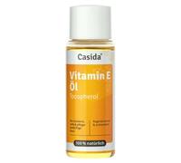 Casida - Olio di Vitamina E Tocoferolo - olio di germe di gran puro e naturale - per la cura della pelle secca - senza olio minerale o additivi chimi - la qualità delle farmacie - 50 ml