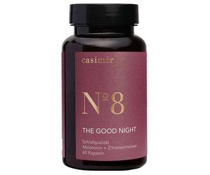 casimir - THE GOOD NIGHT - Melatonin + lemon balm - Compresse e capsule 60 St.