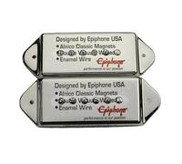 Casino Dog Ear P90 Collare Pickup per Chitarra + Ponte Doppio Cromato-