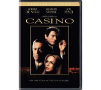 Casino (DVD) Robert De Niro Sharon Stone Joe Pesci James Woods Kevin Pollak