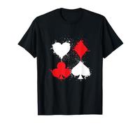 Casino Gioco di carte Poker Gioco d'azzardo All In Carte Pik Maglietta