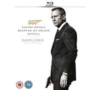 Casino Royale Quantum Of Solace Skyfall (4 Blu-Ray) [Edizione: Regno Unito] [Edizione: Regno Unito]