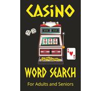 Casino Word Search: Word Search Puzzles featuring Casino words and related terms, 6x9inch, 55 puzzles, 110 pages