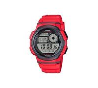 Casio Ora Mondiale Sveglia Mappa del Mondo Illuminator AE1000W-4AV Orologio Uomo