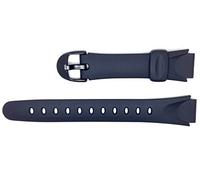 Casio 10129723 Cinturino in resina per orologio da uomo nero (14), Nero, Cinghia