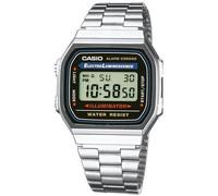 Casio A-168WA Orologio,Vintage, Batt.7anni, Crono