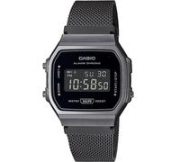 Casio A168WEMB-1BEF Vintage 35mm Multifunzione Quarzo Unisex Nero Grigio 0 ATM