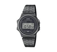 CASIO A171WEGG-1ADF OROLOGIO UOMO DONNA ACCIAIO DIGITALE NERO 37mm SOTTOCOSTO