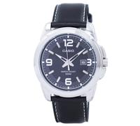 Casio Abito Quarzo Nero Quadrante Pelle Cinghia MTP-1314L-8AVDF Orologio da Uomo