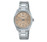Casio Abito Quarzo Quadrante Pesca Acciaio Inox LTP-1302DD-4A2V 50M da Donna