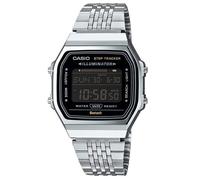 Casio ABL-100WE-1B Vintage Digital Bluetooth Step Tracker Argento Nero ABL100