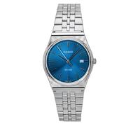 Casio Acciaio Inossidabile Quadrante Blu Quarzo MTP-B145D-2A2 50M Orologio Uomo