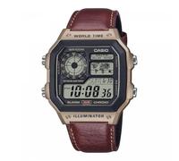 Orologio Casio Pelle Vintage AE-1200WHL-5AVEF Marrone
