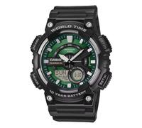 Casio Orologio sportivo da 48mm Gents Green Face Series AEQ-110W-3A2VEF