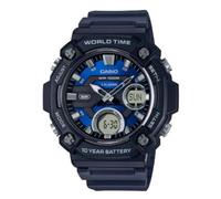 Casio AEQ-120W-2AVDF Men's Watch - Blue Dial, Resin Strap
