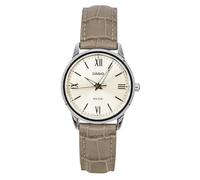 Casio Analog Leather Strap Gold Dial Quartz LTP-1303LL-7AV Ladies Women's Watch