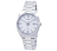 Casio Analog Quadrante Bianco Lancette Luminose MTP-1302D-7A1V Orologio da Uomo