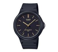 Casio Analogico Quadrante Nero Giappone Mov't Al Quarzo MW2401E2V Orologio Uomo